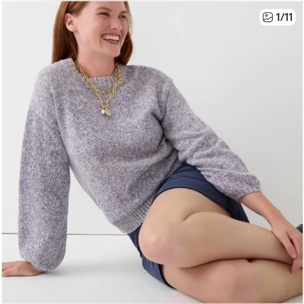 J. Crew crew puff